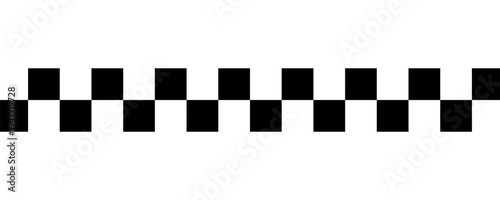 Race flag grunge background, car rally or motocross finish flag with vector checker pattern. Grunge race flag for car racing sport or bike speedway, motorsport