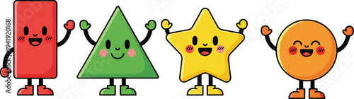 Set of colorful service vehicles including fire truck garbage truck cement mixer and monster truck vector illustration isolated on white.