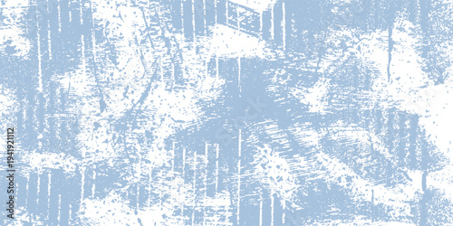 Abstract blue color painting on white surface background. vector design eps10