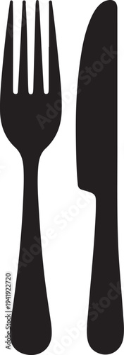 Knife, fork and spoon