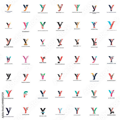 Colorful yoga pose set flat design vector illustration scalable graphic art