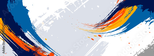 Colorful silhouette style design, grunge. Design concept to celebrate national sports day of badminton and basketball. Sports background design