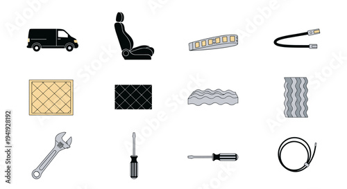 Essential tools and accessories for automotive and home maintenance