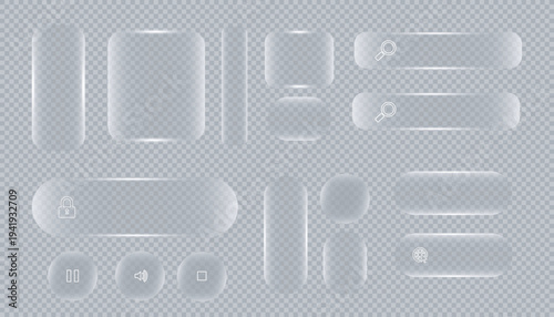 Collection of embossed metal letters and symbols on a textured background Vector illustration