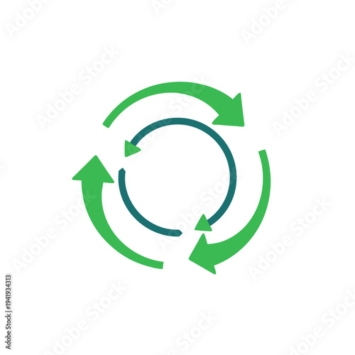 Circular Economy Loop Arrows