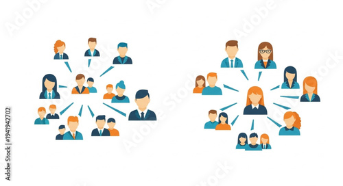 Networked Connections - Visualizing Communication and Relationships.