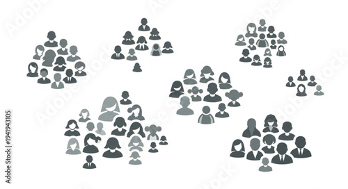 Diverse Groups of People Representing Community and Social Connections.