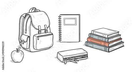 A studious woman holds a stack of books, surrounded by more books piled high, a bookshelf filled with volumes, an open book, and a steaming mug, signifying a love for reading and learning.