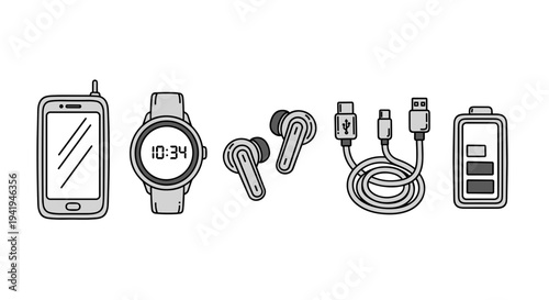 A friendly young woman with glasses and an apron is diligently watering a small potted plant, surrounded by a large green leaf and a garden shovel, showcasing her gardening hobby.