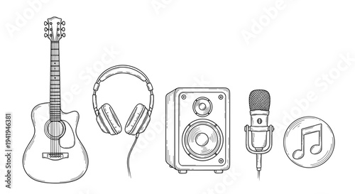 A serene woman in activewear is gracefully seated in a lotus yoga pose on a blue mat, smiling calmly, with a water bottle and a rolled towel beside her, ready for mindful exercise.