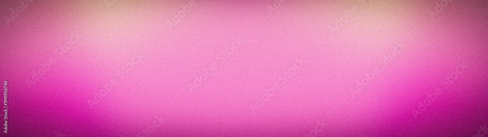 Fototapeta premium Vibrant magenta and soft cream grainy gradient background for modern aesthetic designs