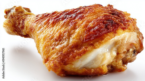 A single cooked chicken dru...