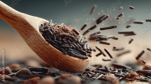 Chocolate vermicelli sprink...