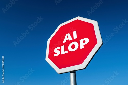 Stop AI Slop, low quality content generated by Artificial Intelligence