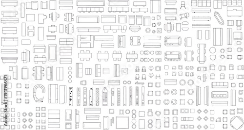 Isolated on transparent background a complex circuit board design with various electronic components and lines