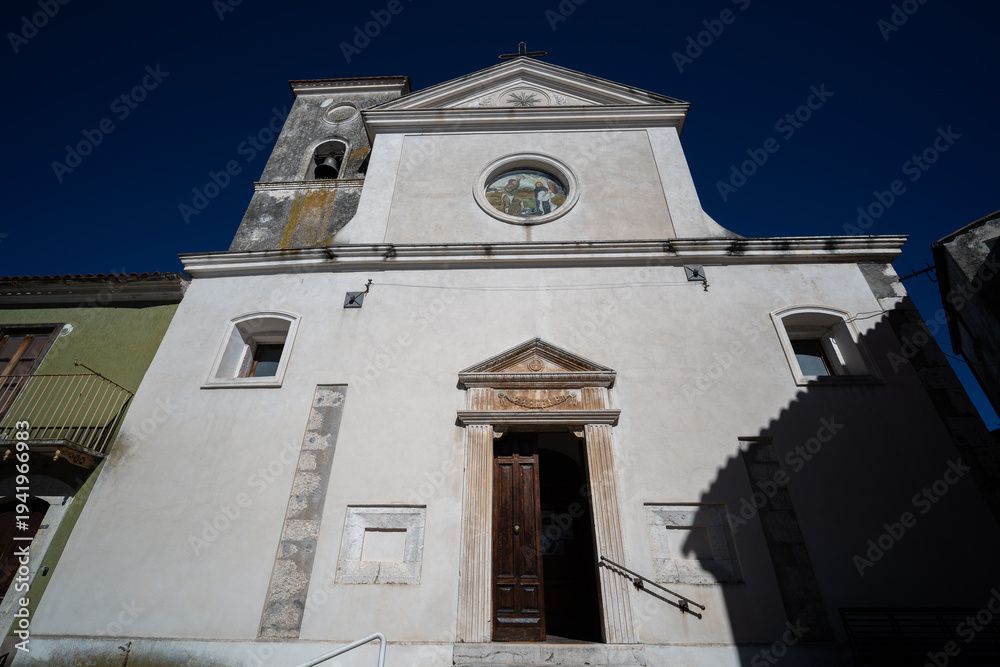 Obraz premium Fornelli, Isernia, Molise. Church of San Pietro Martire 0226V