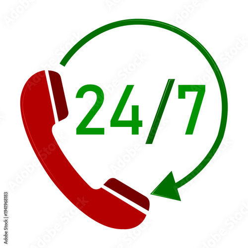 Around the clock communication. A communication system that provides continuous access to information, support, or interaction without interruption. Rapid response. 24/7 Communication.