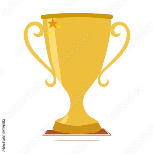 Cup. A trophy or award in the form of a decorative bowl on a stand. Victory or achievement. Success, recognition and athletic excellence. A winner's award.