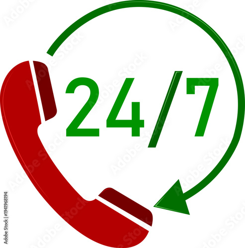 Around the clock communication. A communication system that provides continuous access to information, support, or interaction without interruption. Rapid response. 24/7 Communication.