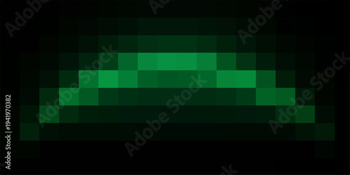 Futuristic digital technology backdrop featuring a bright green screen loop with an abstract glowing square pattern and motion lines for a sleek electronic design