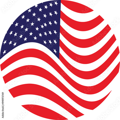 American flag for Memorial Day, 4th of July, Labour Day
