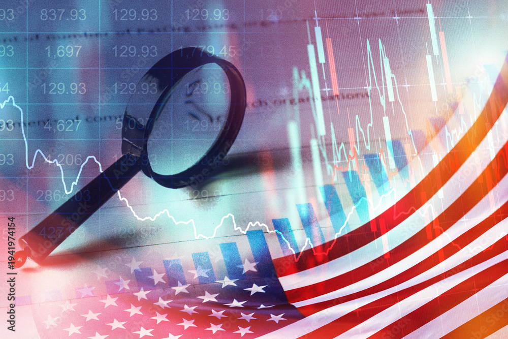 Ταπετσαρία Conflict between Iran and USA affects global markets and financial charts with k