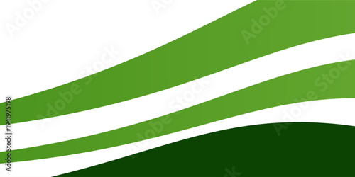 crisp illustration of organic green waves that mimic rolling hills or leaves, offering a fresh and calm aesthetic for digital or print media