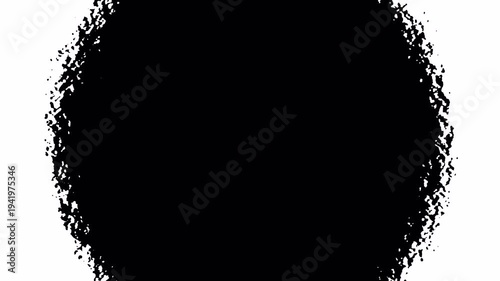 Liquid Ink Splash Transition Animation with alpha channel, Smooth Liquid Ink Splash Expansion Alpha Matte for Video Editing.