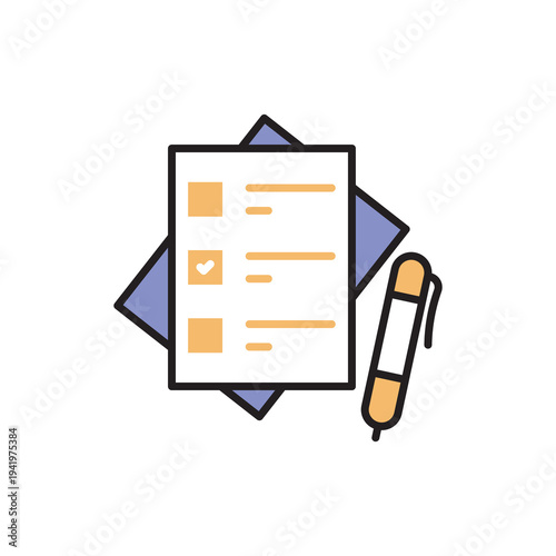Forms Icon Stock