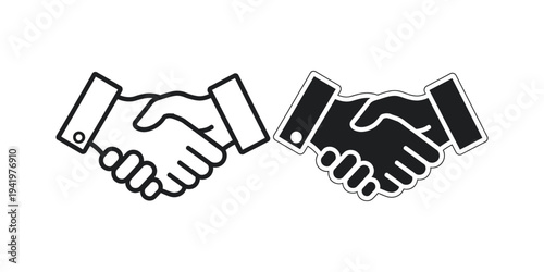 Handshake partnership agreement business deal