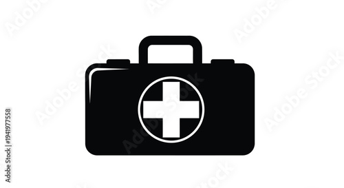 Black life preserver ring with rope a striking graphic silhouette