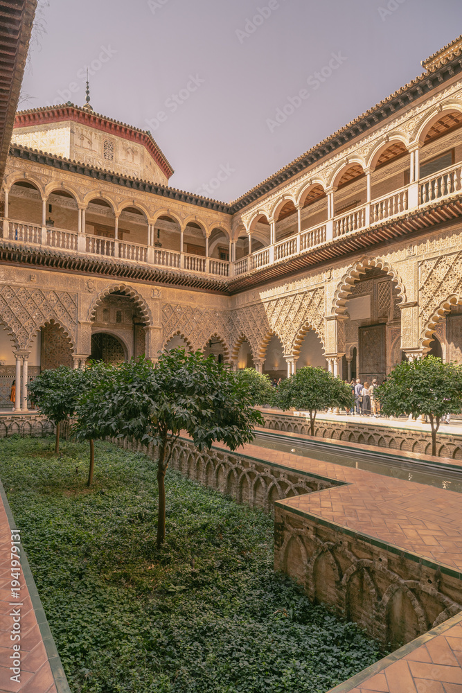Fototapeta premium palais de l'Alcazar à Séville 