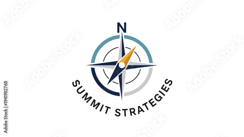 Summit Strategies Business Logo Design.