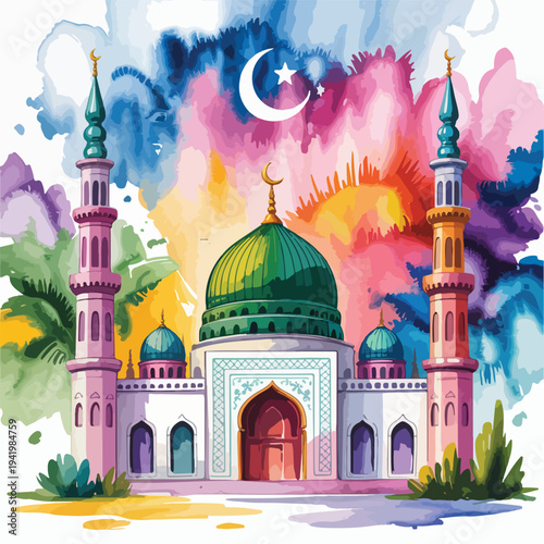 The illuminated white Blue Mosque of the Kazan Kremlin stands as a historic religious landmark of Tatarstan architecture under the night sky in Russia