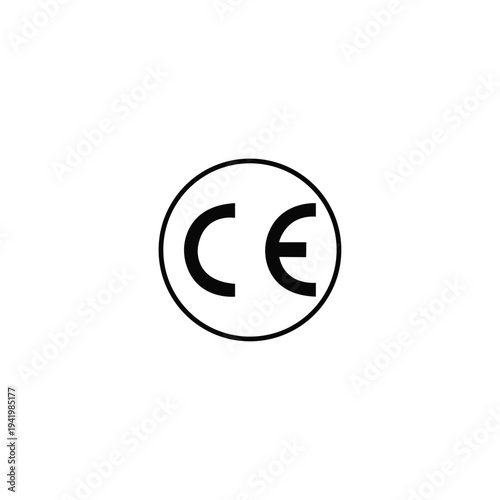 CE mark certification symbol
