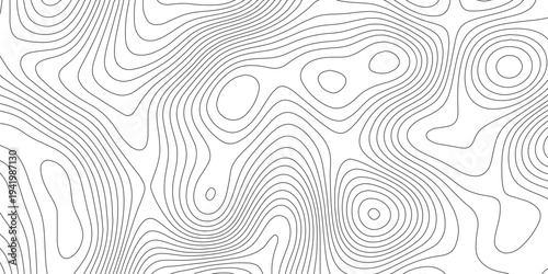 Topographic Map Patterns Vintage Outdoors Style Topography Line Map and World Map Template; Minimalist Elevation Contours Stock Vector for Adventure Branding and Hiking Gear Design