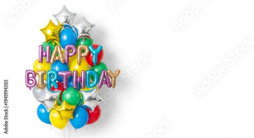 colorful birthday candles