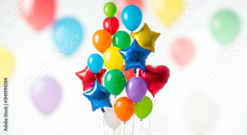 colorful party balloons