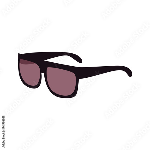 Classic retro sunglasses accessory for summer travel fashion