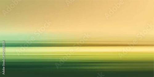 Abstract green and blue ocean sky background with light rays and soft nature horizon design
