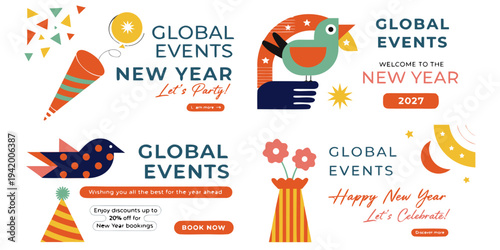 Global Events New Year 2027 – Parties, Celebrations, Discounts up to 50% Off, Festive Offers, Cultural Events, and Holiday Promotions to Welcome the New Year