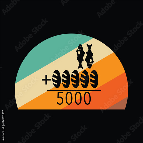 2 Fishes 5 Breads Jesus Feeds The 5000