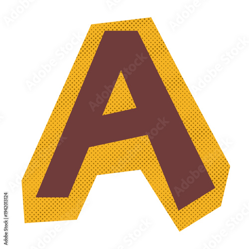 Magazine Cutout Letter