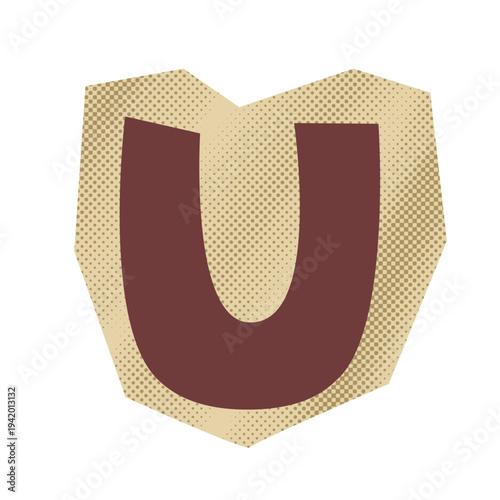 Magazine Cutout Letter