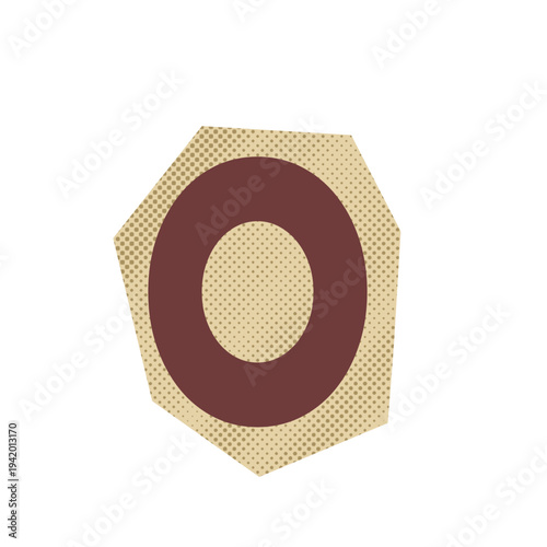 Magazine Cutout Letter