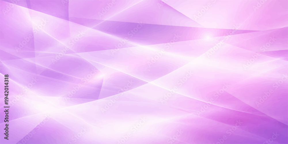 Fototapeta premium An abstract purple and pink background design featuring smooth gradient waves and a soft flowing line pattern that creates a bright motion texture for a modern vector wallpaper backdrop