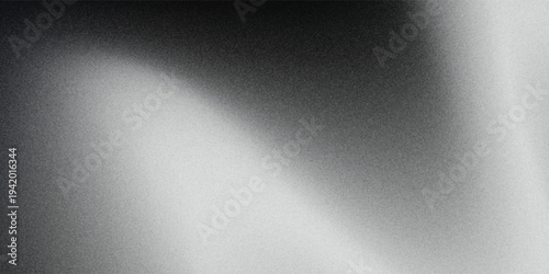 Black dark gray silver white wave abstract background for design. Light wave, wavy line. Ombre gradient. Noise rough grungy grain brushed metal metallic effect.eps10