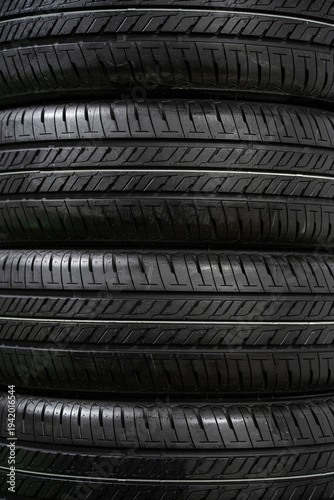 Summer tire sets from a car
