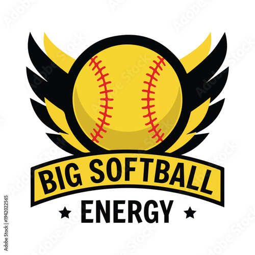 Big Softball Energy