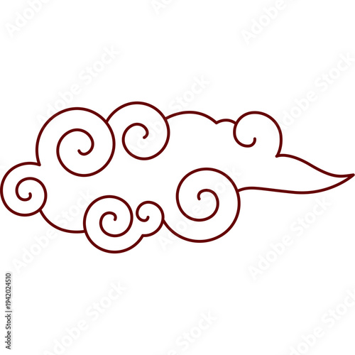 Cloud in chinese stye